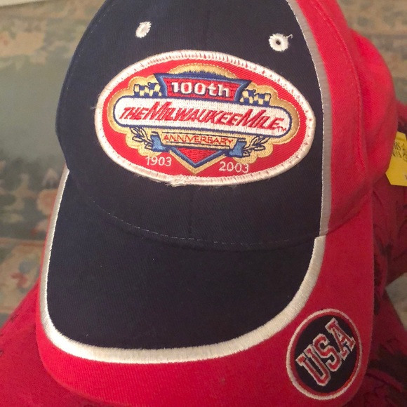 100th Anniversary Milwaukee Mile memorabilia hat - Picture 3 of 5